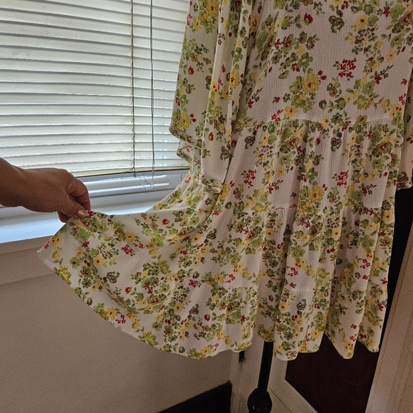 Cactus and Pearl Mini Floral Dress - Picture 11 of 16